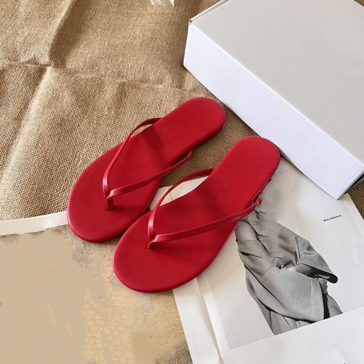 Minimalist French Flip-Flop Sandals