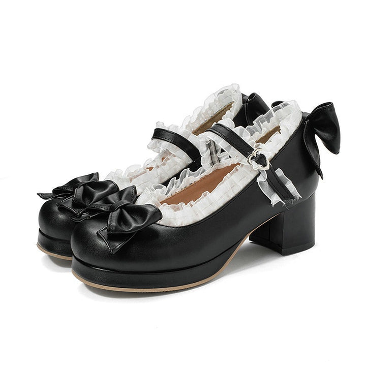 Sweet Lolita Bow Pumps