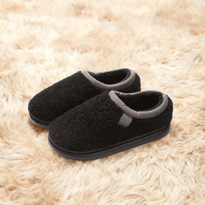 SUNKISSEDSTEP Women’s HearthSoft Plush Closed-Back Slippers