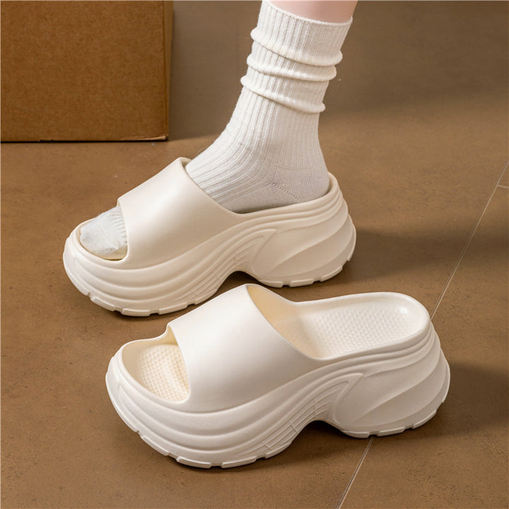 SUNKISSEDSTEP Women’s Cloud Comfort EVA Platform Slide Sandals