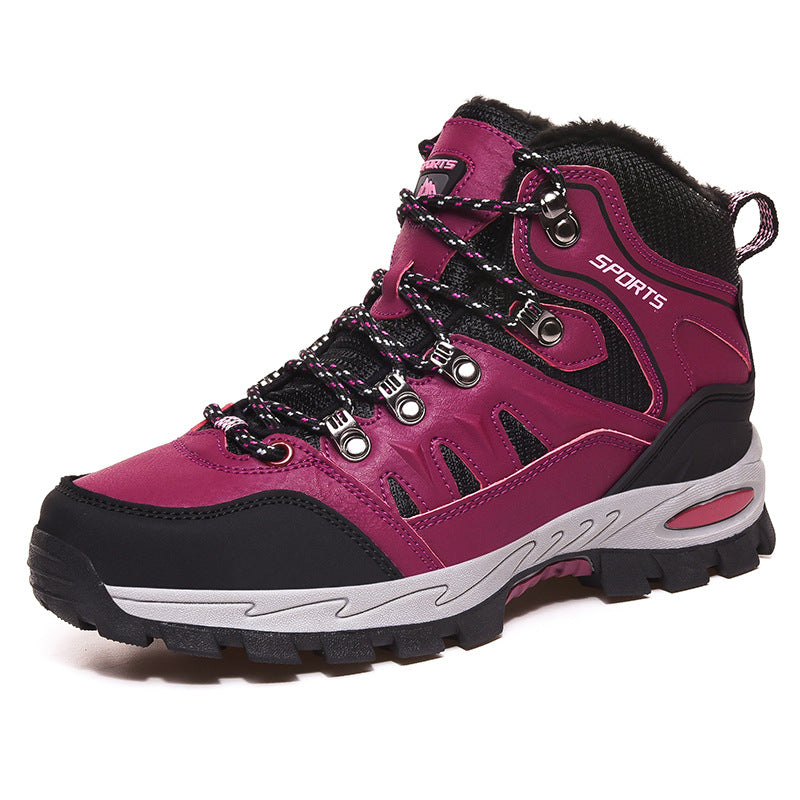 SUNKISSEDSTEP Unisex Insulated Mid-Top Hiking Boots