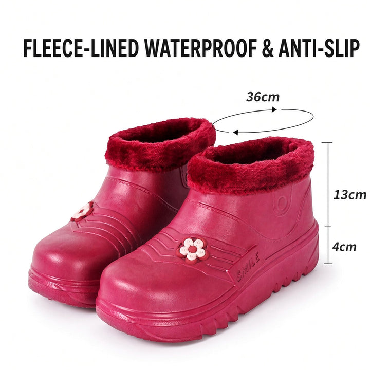 SUNKISSEDSTEP Women’s Plush-Lined Waterproof EVA Snow Boots