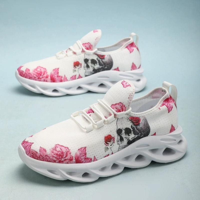 SUNKISSEDSTEP Unisex Shadow Rose AirFlow Sneakers