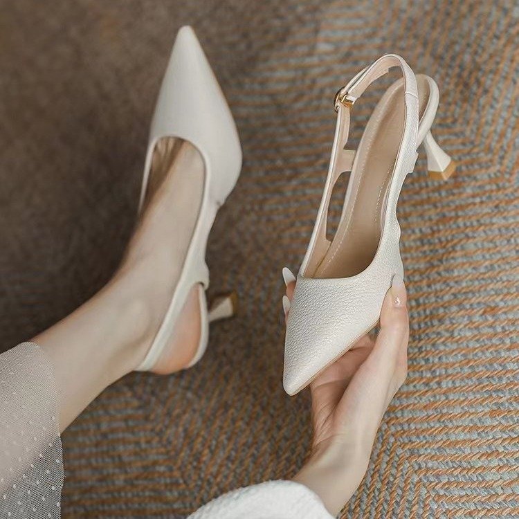 Elegant Slingback Kitten Heel Pumps
