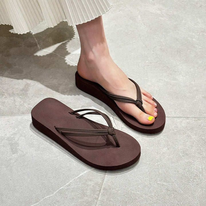 Minimalist Platform Flip Flops