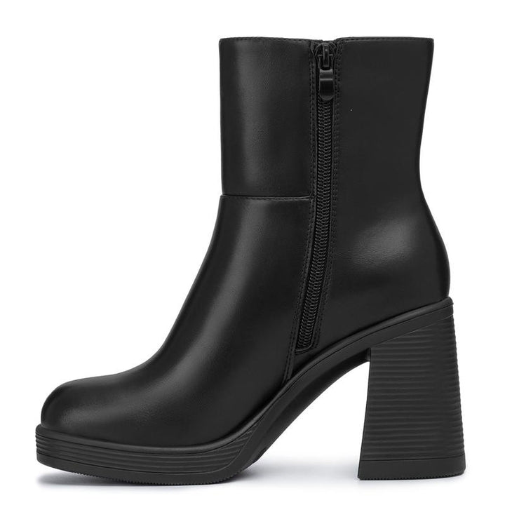 SUNKISSEDSTEP Women’s Chunky Heel Ankle Boots