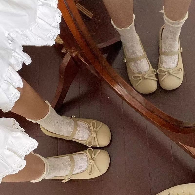 Sweet Bow Mary Jane Flats