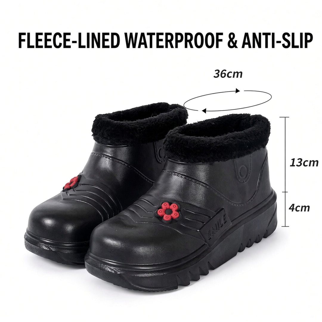 SUNKISSEDSTEP Women’s Plush-Lined Waterproof EVA Snow Boots