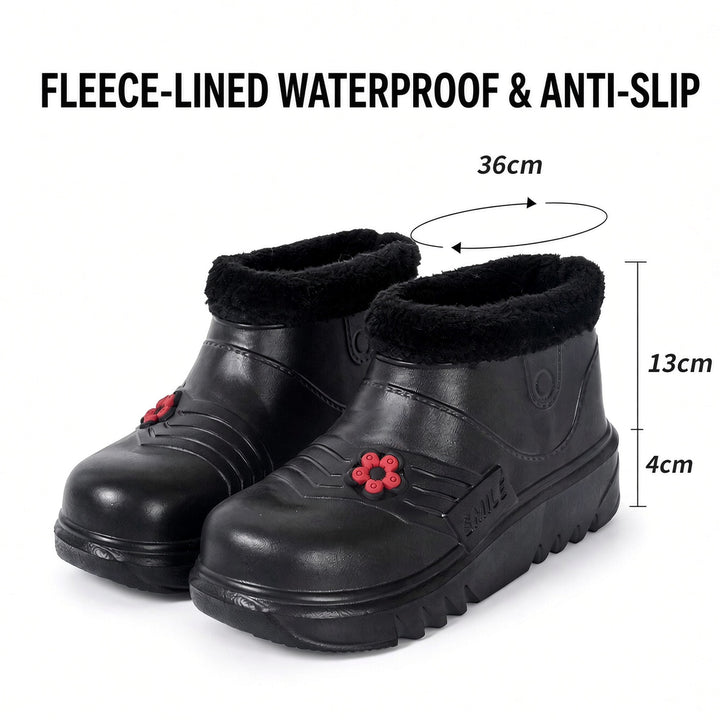 SUNKISSEDSTEP Women’s Plush-Lined Waterproof EVA Snow Boots