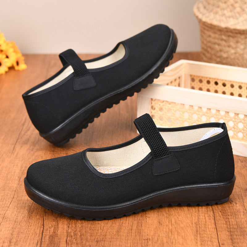 Comfort Slip-On Work Flats