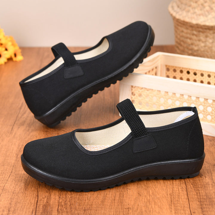 Comfort Slip-On Work Flats