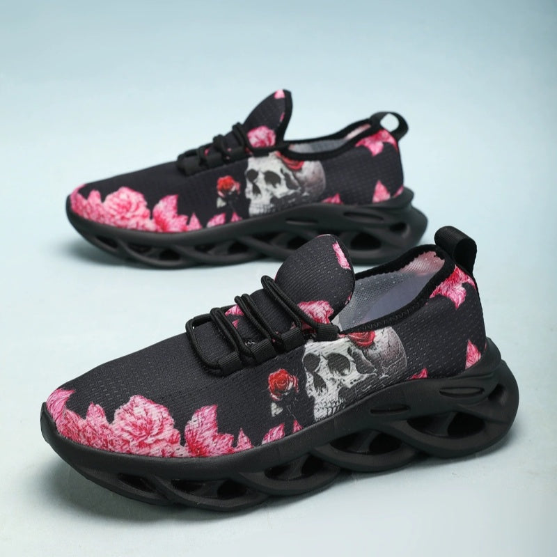 SUNKISSEDSTEP Unisex Shadow Rose AirFlow Sneakers