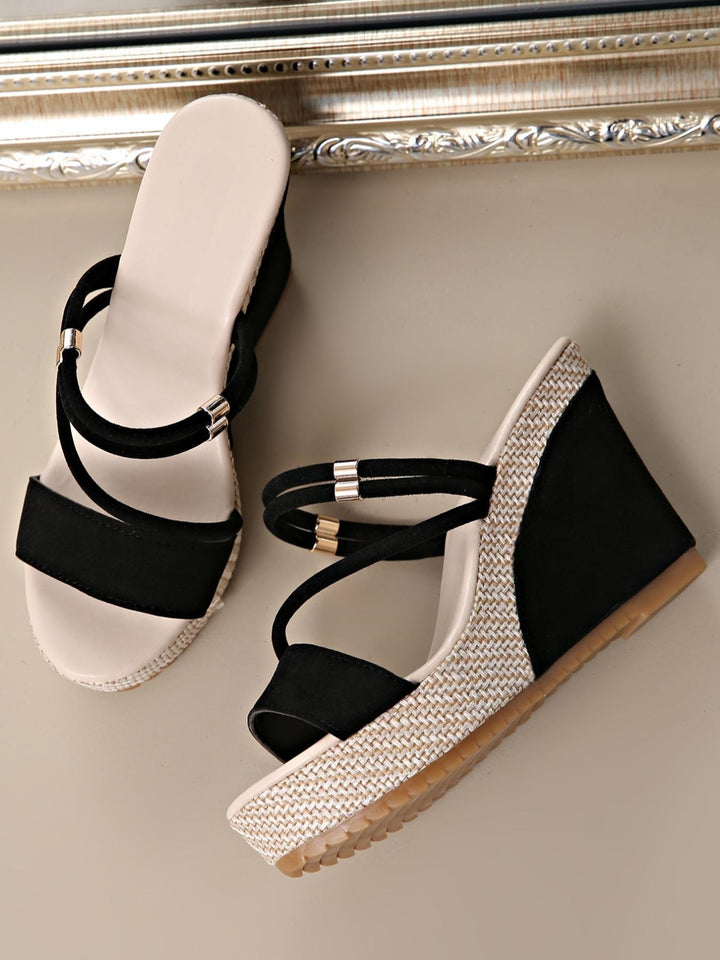 SUNKISSEDSTEP Women’s Sierra Platform Wedge Slides (US 6–9.5)