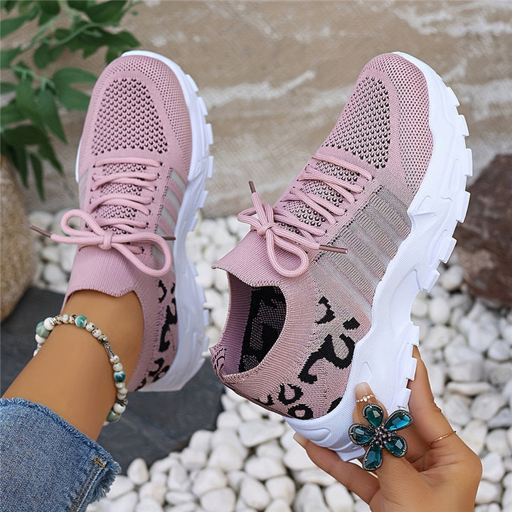 SUNKISSEDSTEP Women’s AirFlex Chunky Knit Sneakers