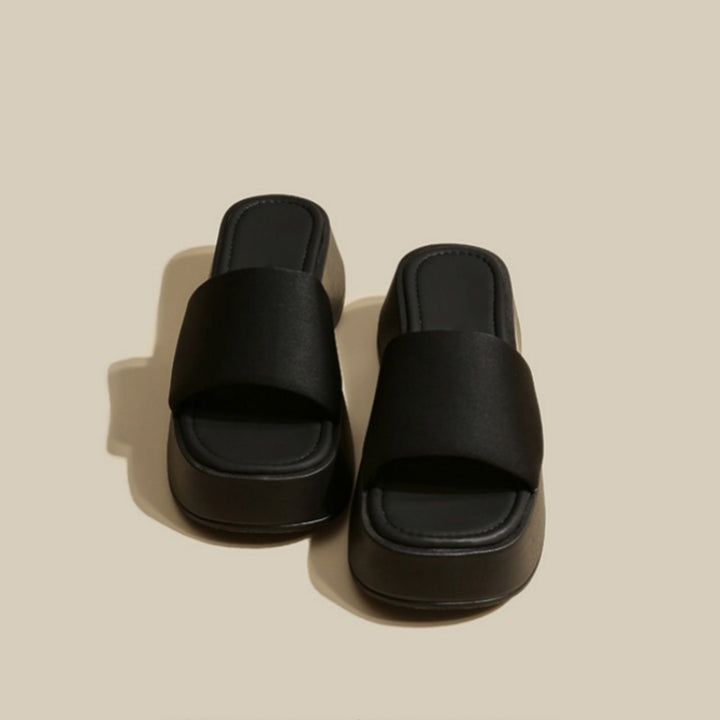 Minimalist Platform Slide Sandals