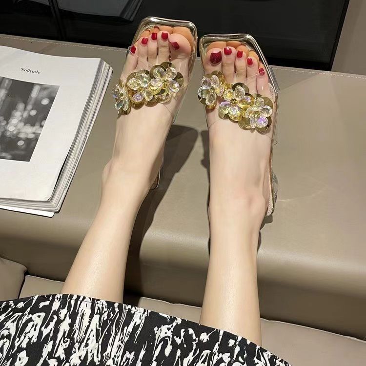 Crystal Rhinestone Heels