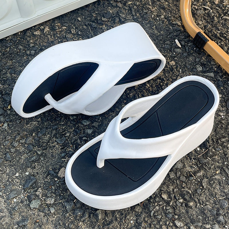SUNKISSEDSTEP Women’s Cloud Lift EVA Platform Thong Sandals