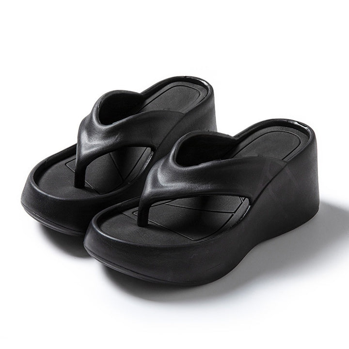 SUNKISSEDSTEP Women’s Cloud Lift EVA Platform Thong Sandals