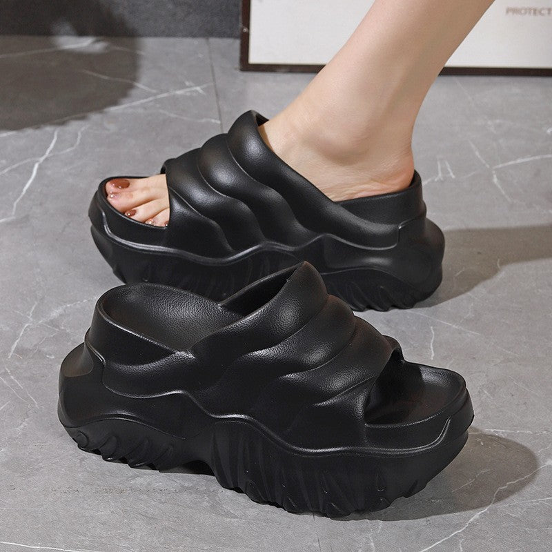 SUNKISSEDSTEP Women’s EVA Platform Slide Sandals