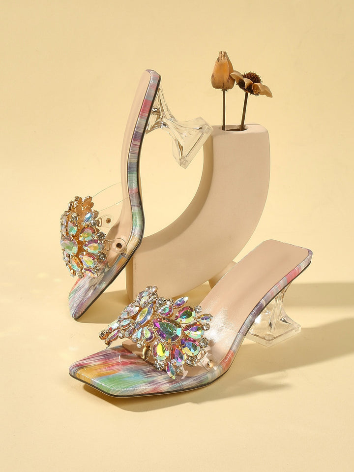 Crystal Rhinestone Heels