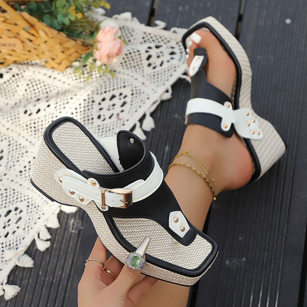 Bohemian Wedge Sandals