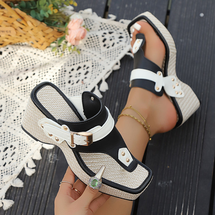 Bohemian Wedge Sandals