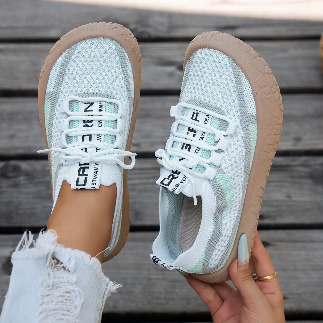 SUNKISSEDSTEP Women’s AirFlex Knit Walking Sneakers