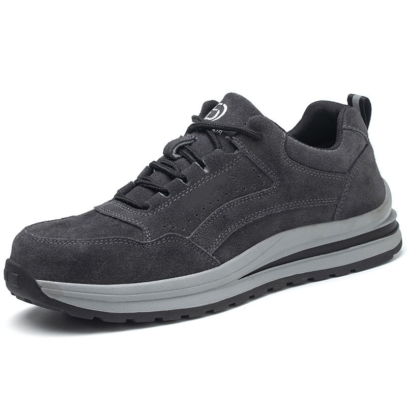 SUNKISSEDSTEP Men’s ForgeGuard Steel-Toe Safety Sneakers