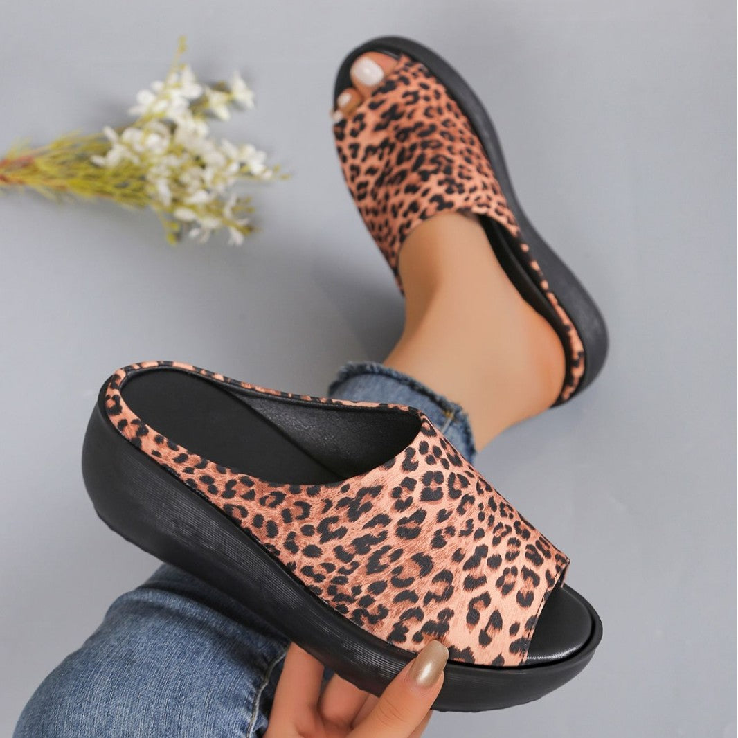 SUNKISSEDSTEP Women’s Savannah Platform Wedge Slides (US 5.5–10)