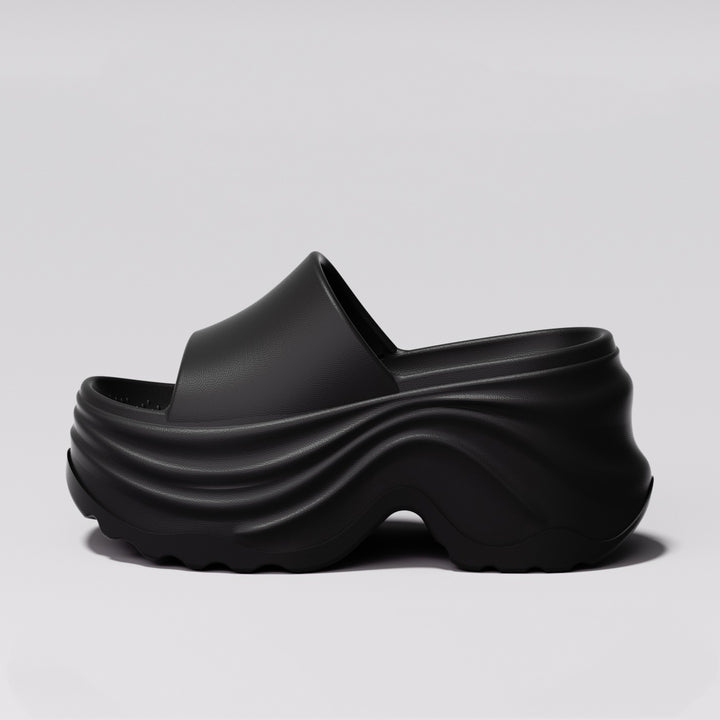 SUNKISSEDSTEP Women’s Chunky EVA Platform Slide Sandals