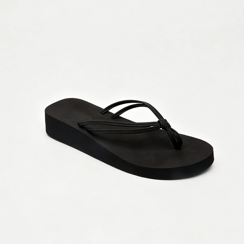 Minimalist Platform Flip Flops