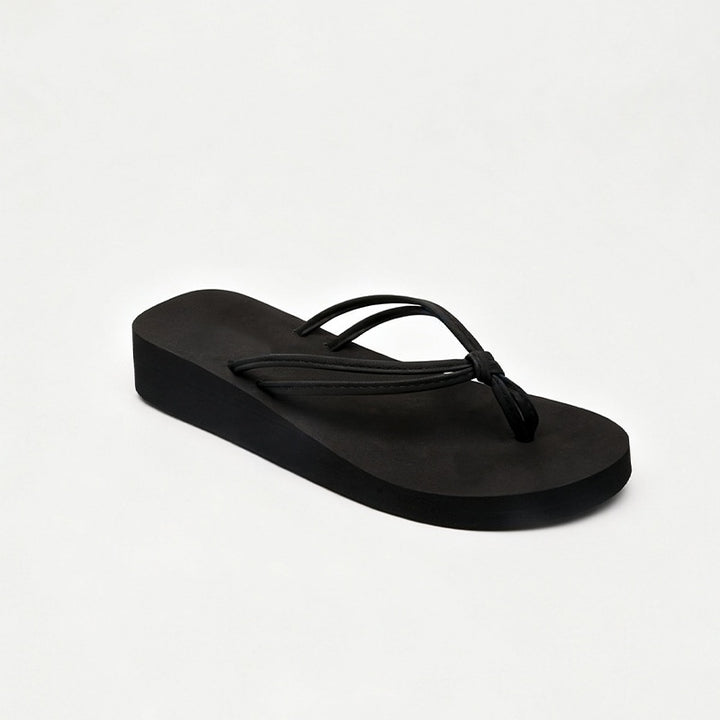 Minimalist Platform Flip Flops