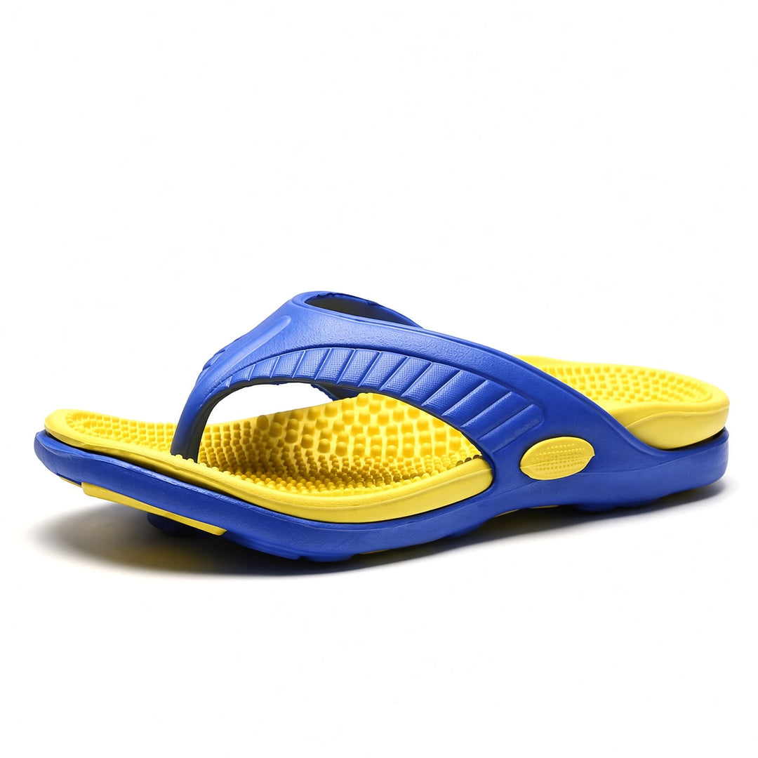 SUNKISSEDSTEP Men’s Massage EVA Sport Flip Flop Sandals
