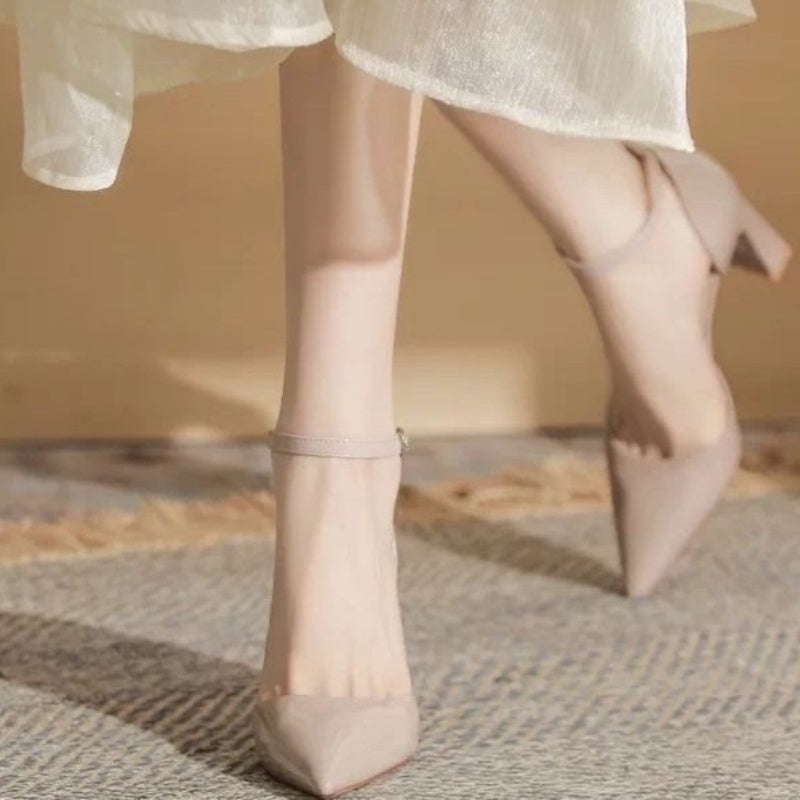 Mary Jane Ankle Strap Heels