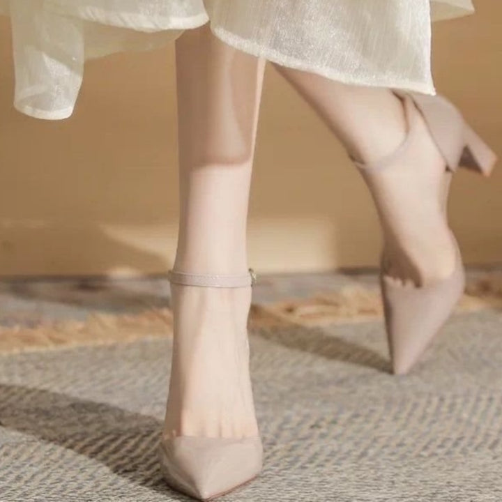 Mary Jane Ankle Strap Heels