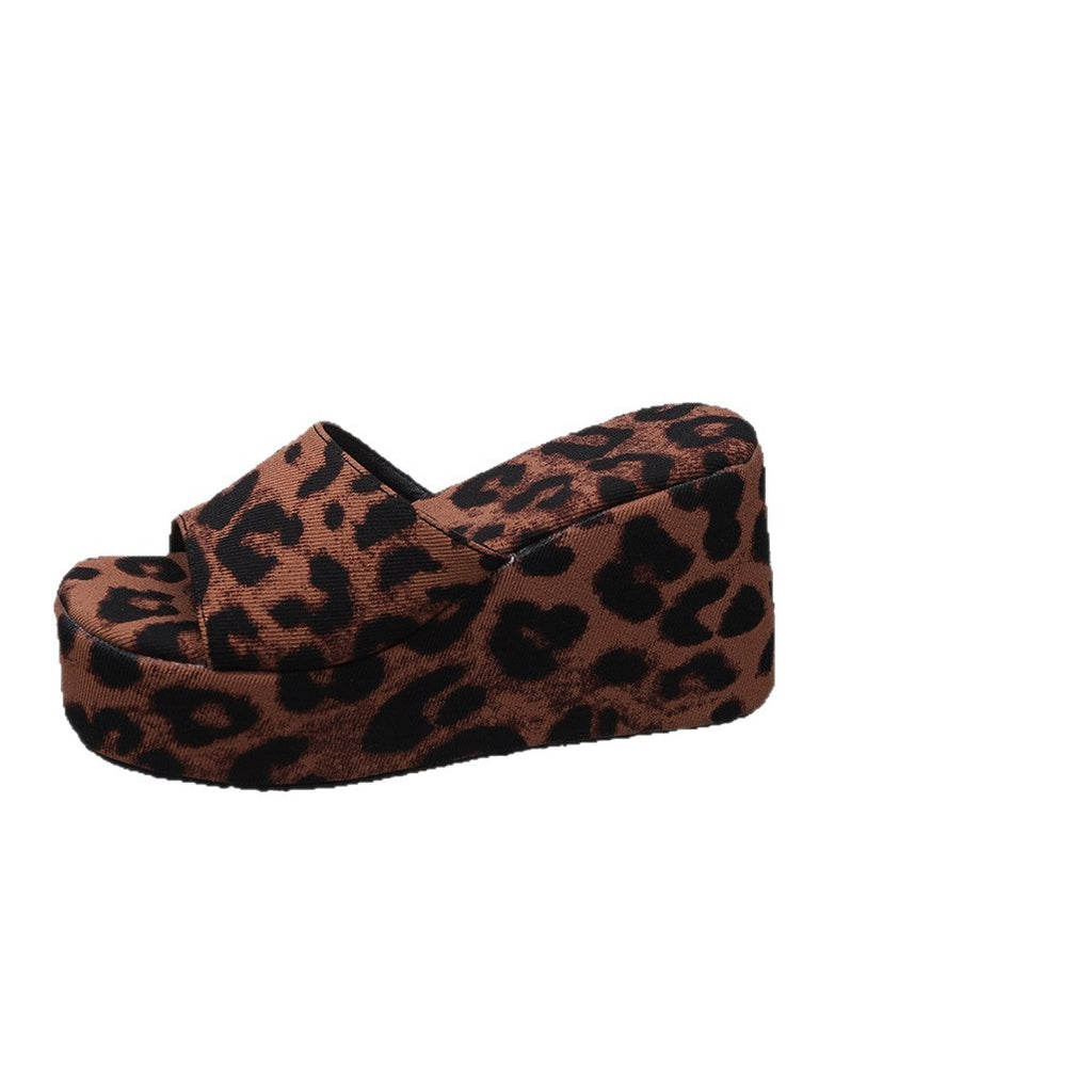 SUNKISSEDSTEP Women’s Luna Platform Wedge Slides