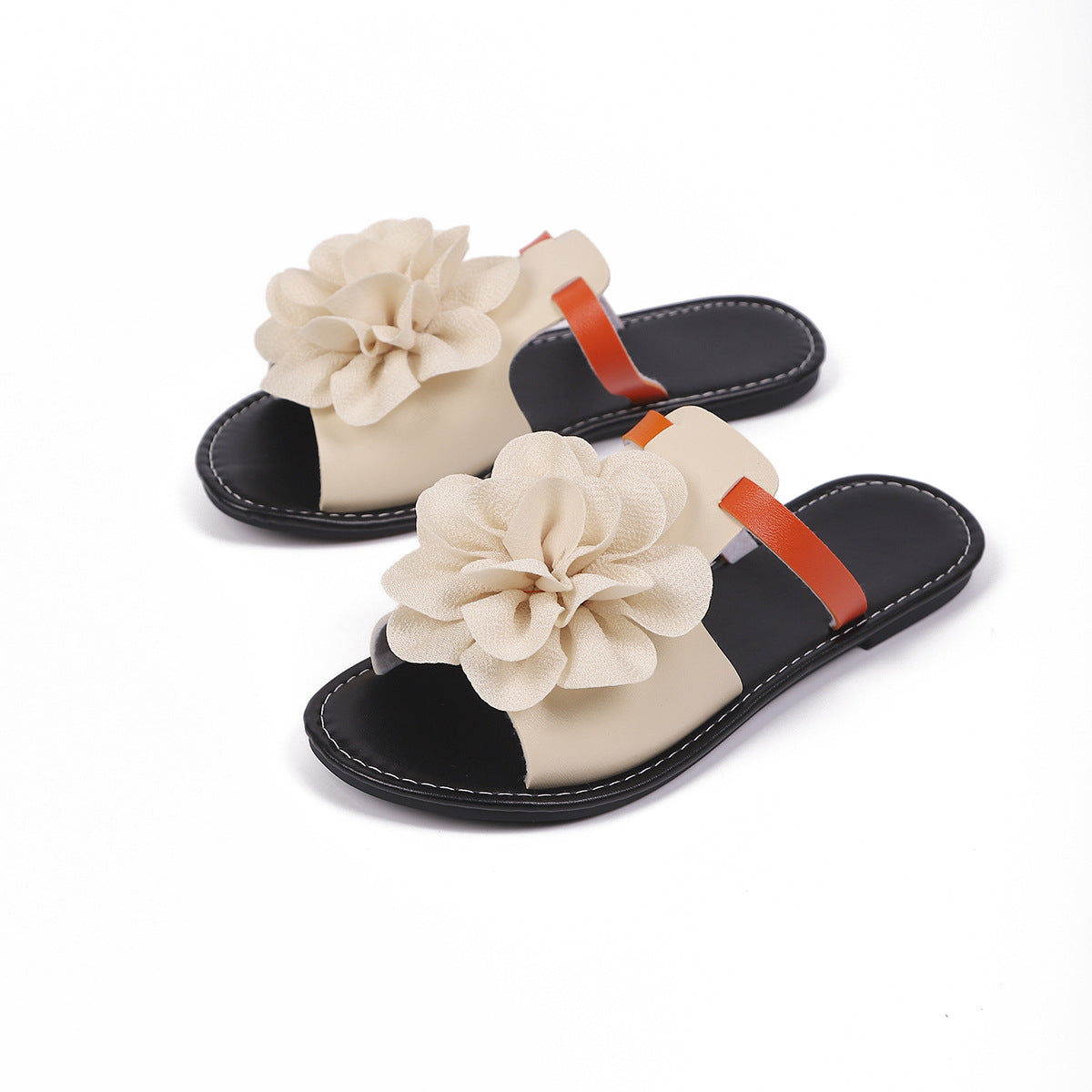SUNKISSEDSTEP Women’s Flora Colorblock Slide Sandals (US 6–10)