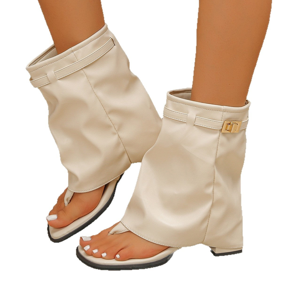SUNKISSEDSTEP Women’s Riviera Toe-Ring Boot Sandals (US 6–9.5)