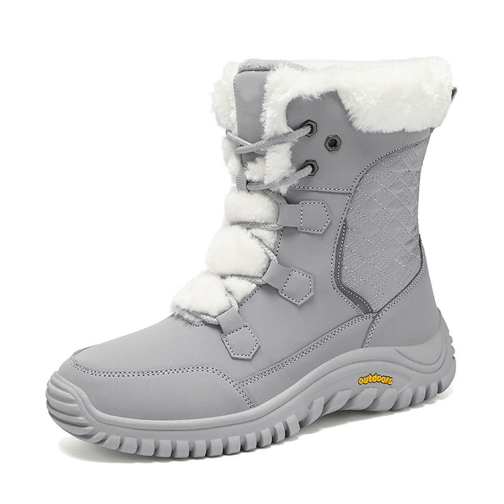 SUNKISSEDSTEP Women’s Plush Mid-Calf Snow Boots