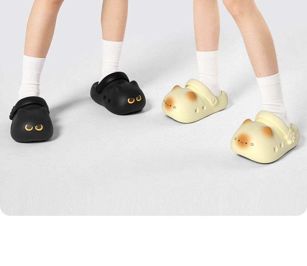 SUNKISSEDSTEP Women’s Kitty Cloud EVA Clog Slides (US 6–8.5)