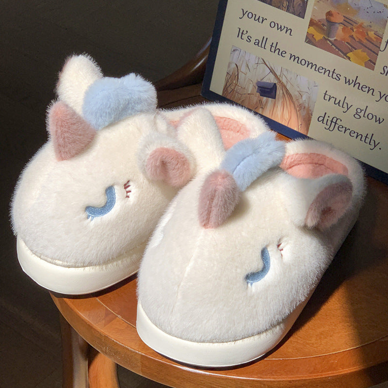 SUNKISSEDSTEP Women’s Plush Warm Winter Slippers