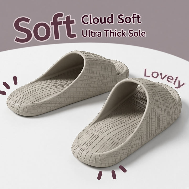 SUNKISSEDSTEP Unisex Cloud Comfort EVA Home Slides