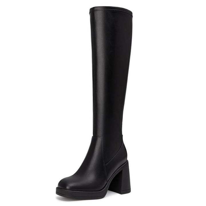 SUNKISSEDSTEP Women’s Classic Stretch Riding Boots