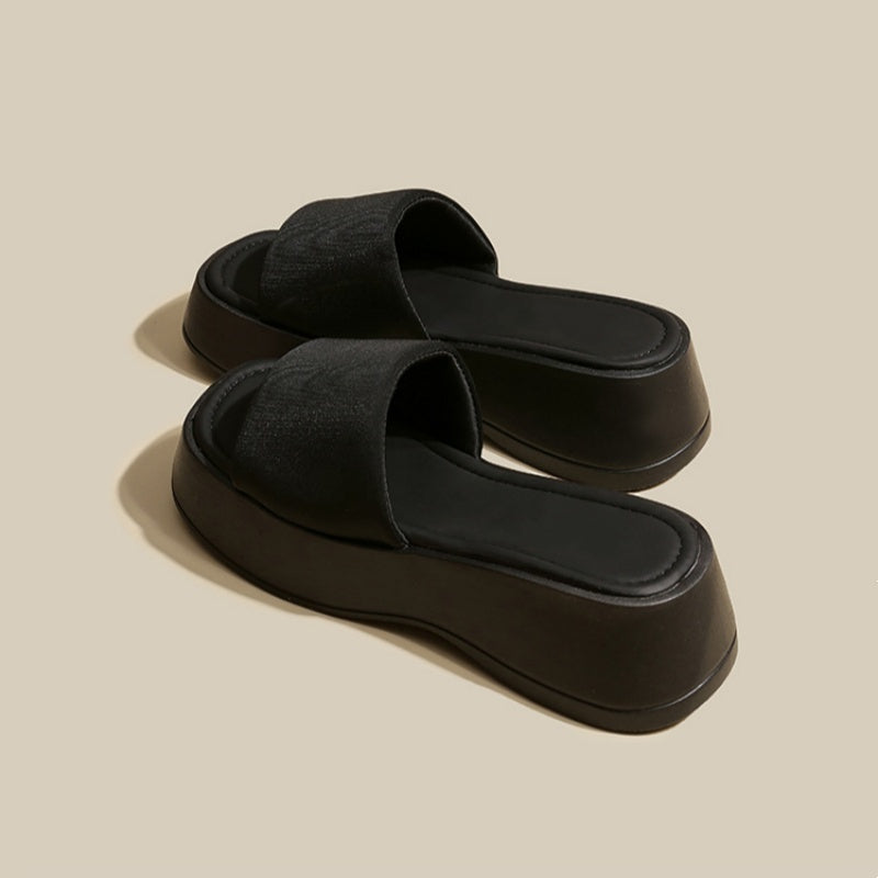 Minimalist Platform Slide Sandals