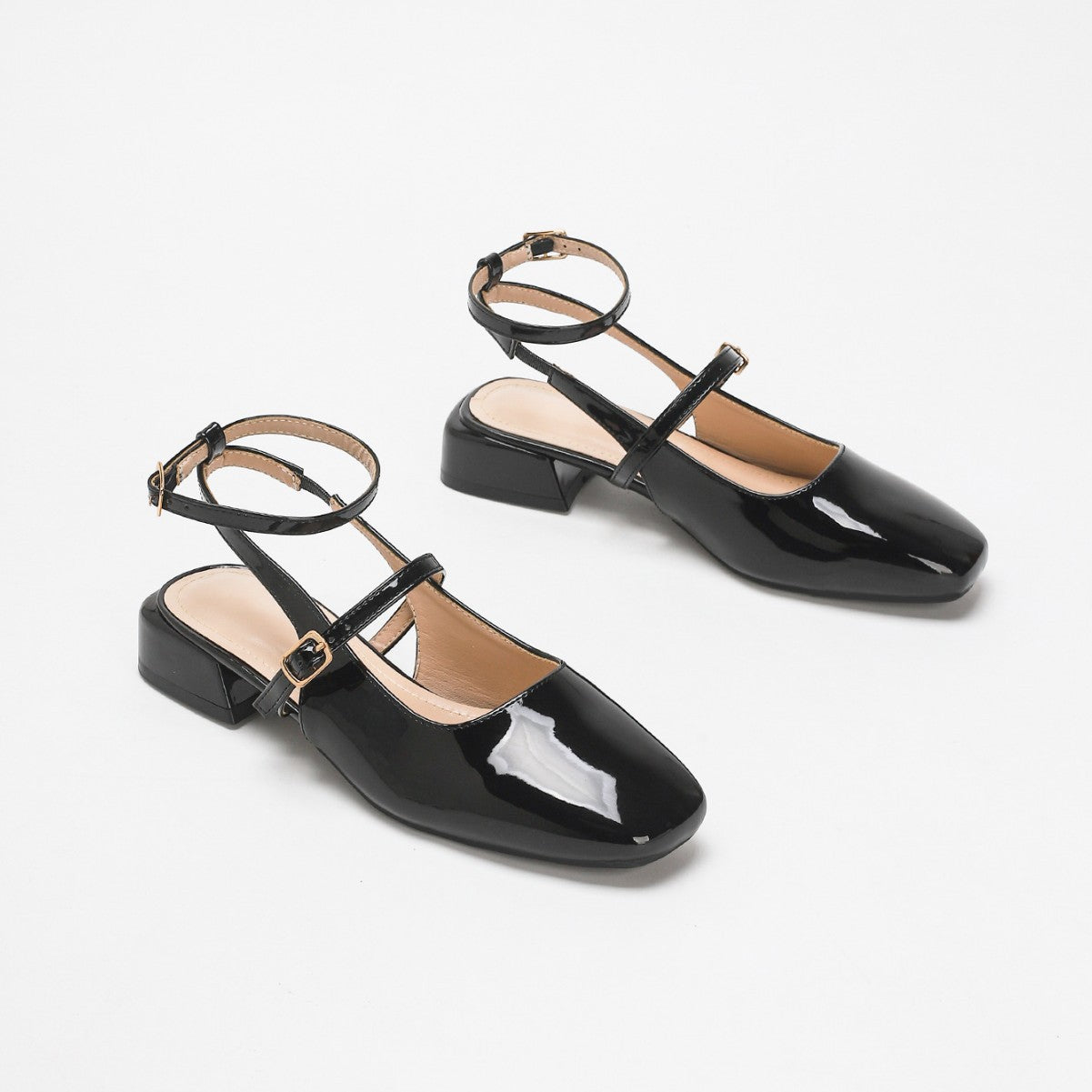 SUNKISSEDSTEP Women’s Mary Jane Slingback Flats (US 6–9.5)