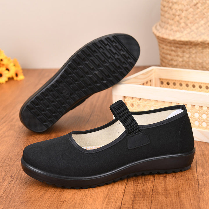 Comfort Slip-On Work Flats