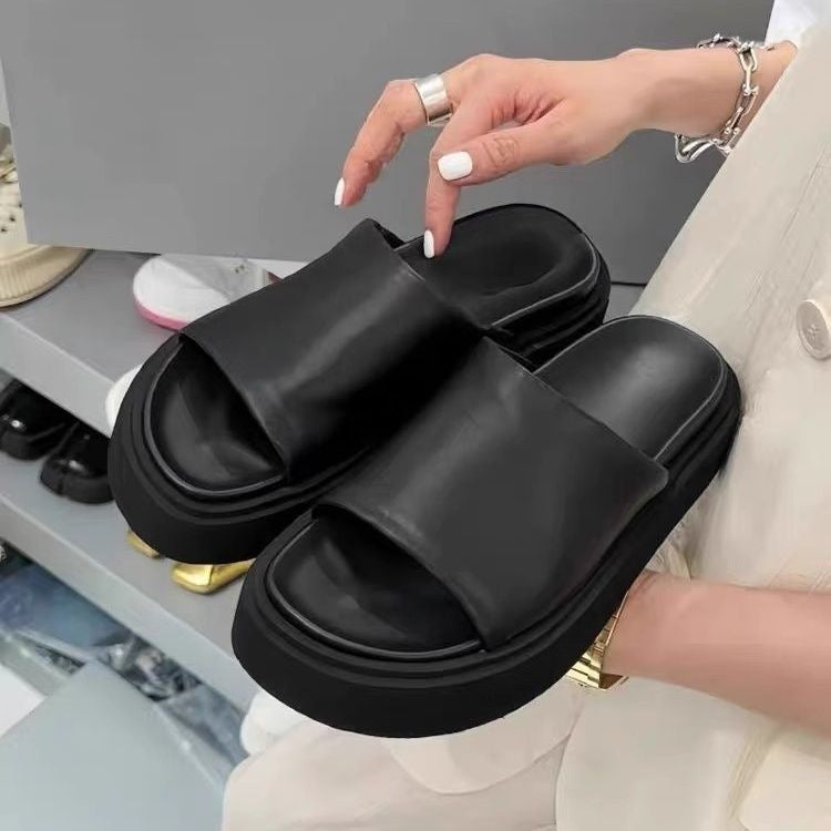 SUNKISSEDSTEP Women’s Platform Slides (US 5.5–8)