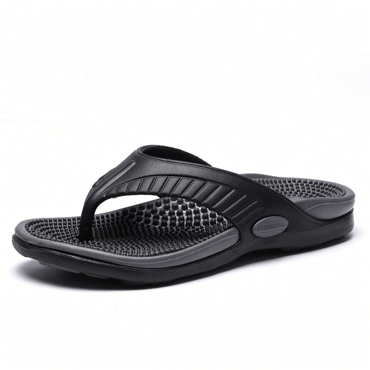 SUNKISSEDSTEP Men’s Massage EVA Sport Flip Flop Sandals