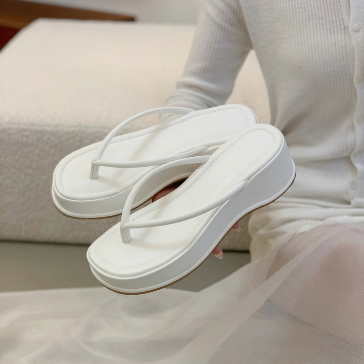 Minimalist Platform Flip Flops