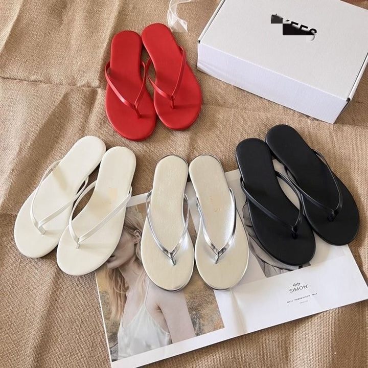 Minimalist French Flip-Flop Sandals